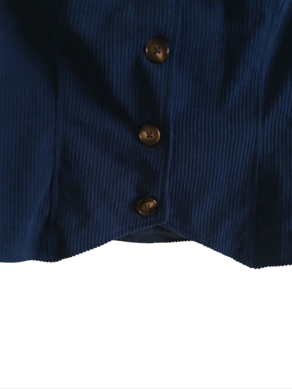 Scarlet Darkness Renaissance Corduroy Vest Women's XL Lace Button Up Sweetheart - Picture 4 of 6